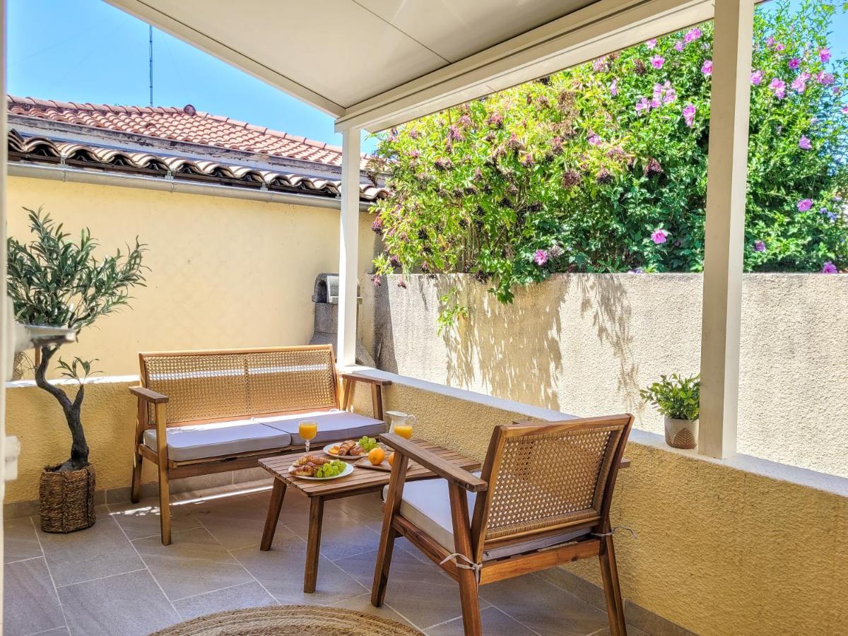 Studio Double Climatise Avec Terrasse - Proche Tram & Centre Montpellier Exterior photo